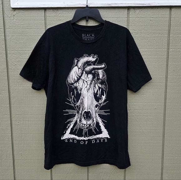 Black Craft Other - Black Craft Graphic Tee - End of Days Design